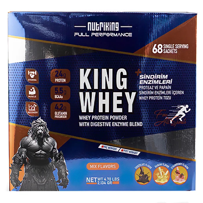 KİNG WHEY ENZİMATİK 68 ŞASE